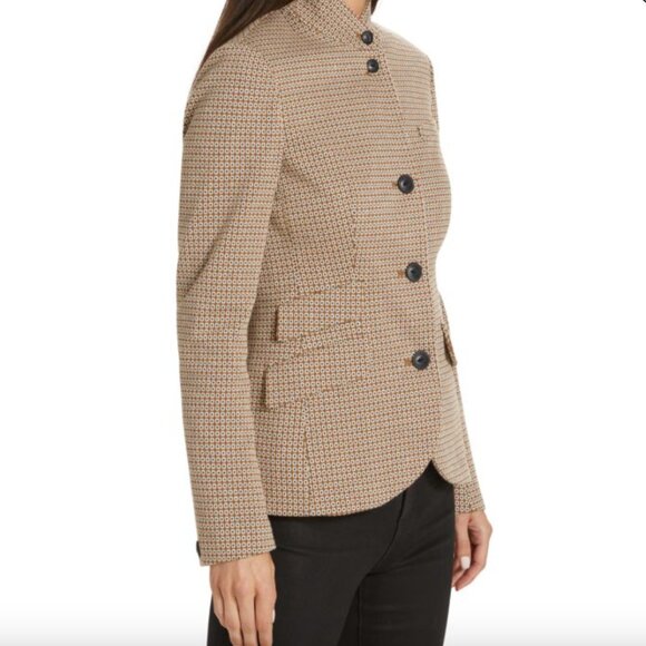 Rag & Bone Slade Dotted Blazer Jacket Brown Size 6 - Picture 3 of 13